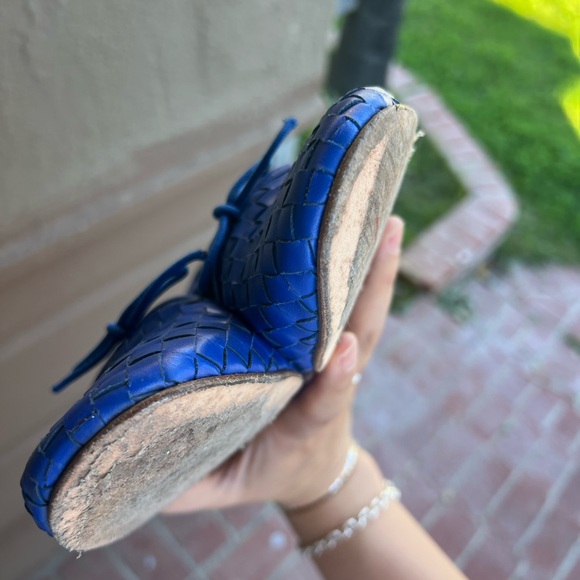 Blue Woven Flats - Picture 6 of 7